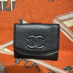 CHANEL ❤️🌟637102* CAVIAR SMALL WALLET⭐️